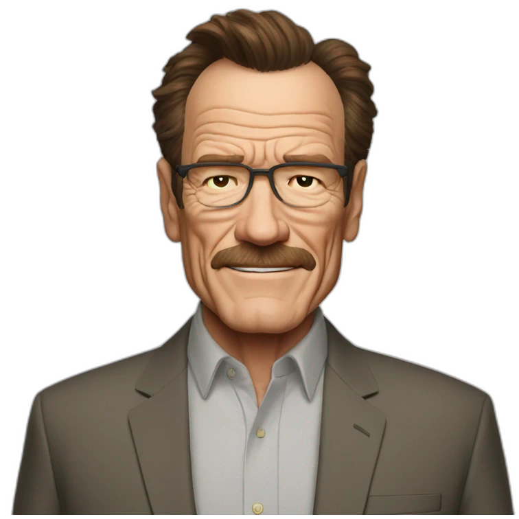 real Bryan cranston emoji