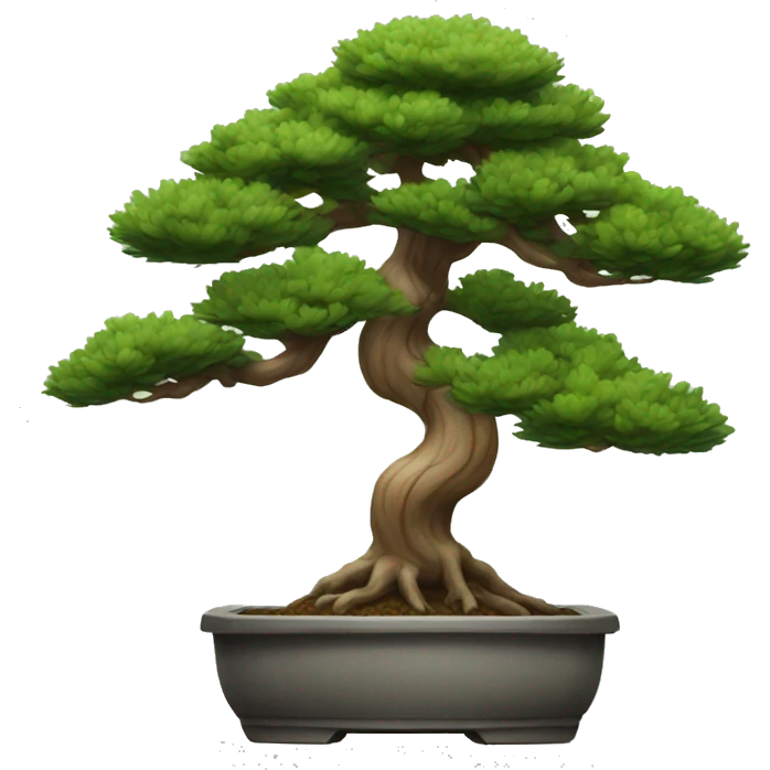 Pine bonsai emoji