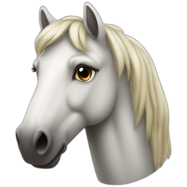 Wieherndes Pferd emoji