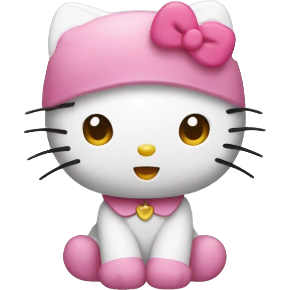 Hello kitty emoji
