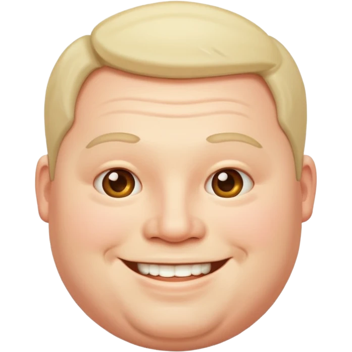 Big fat man emoji