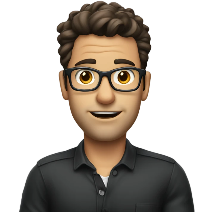 Adam Mosseri gesturing no with glasses emoji