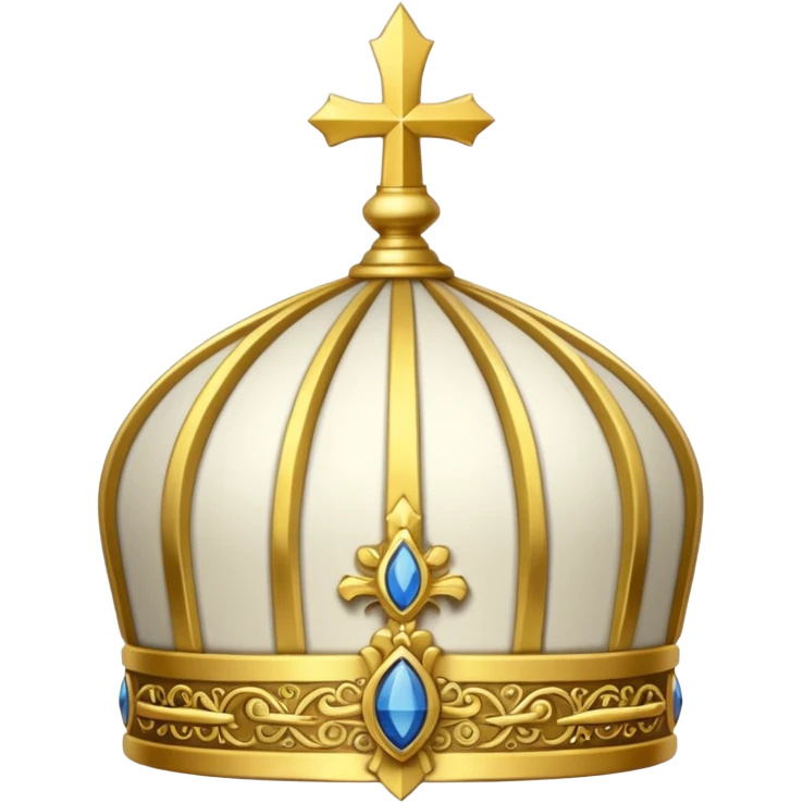 Make me a archbishop mitre emoji