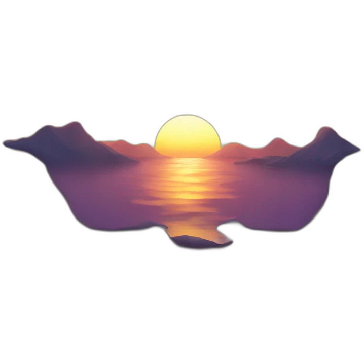 Sunset emoji