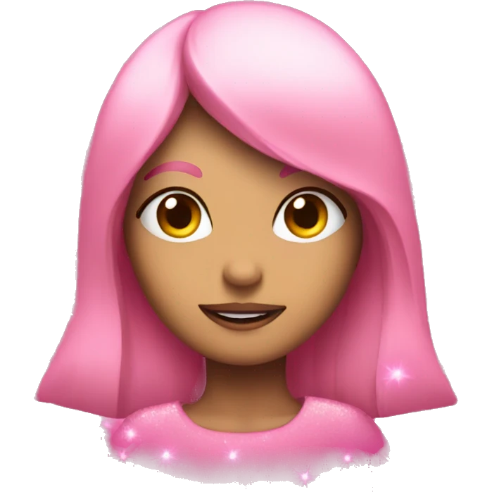 Pink Sparkles emoji
