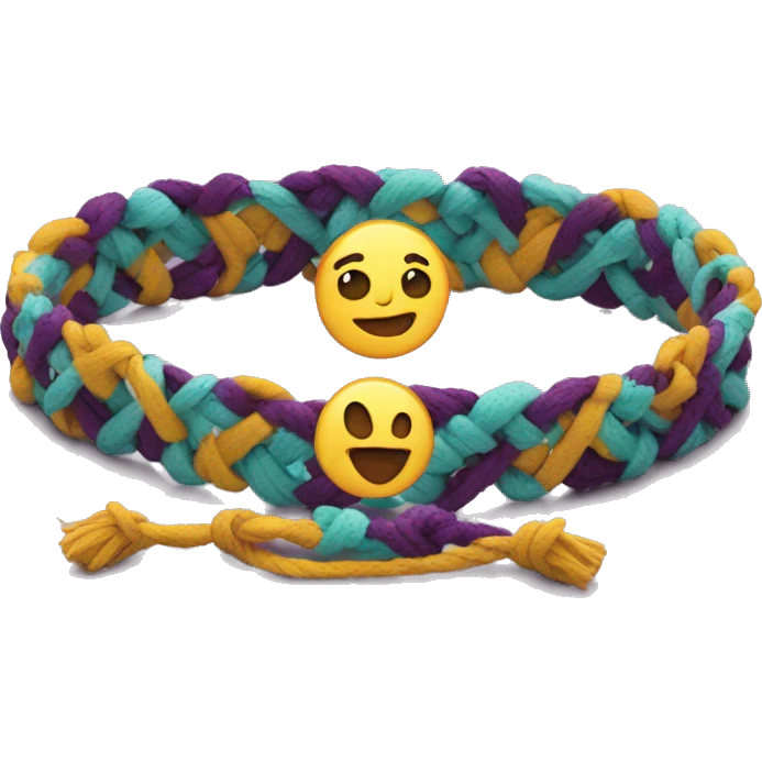 Friendship bracelet  emoji