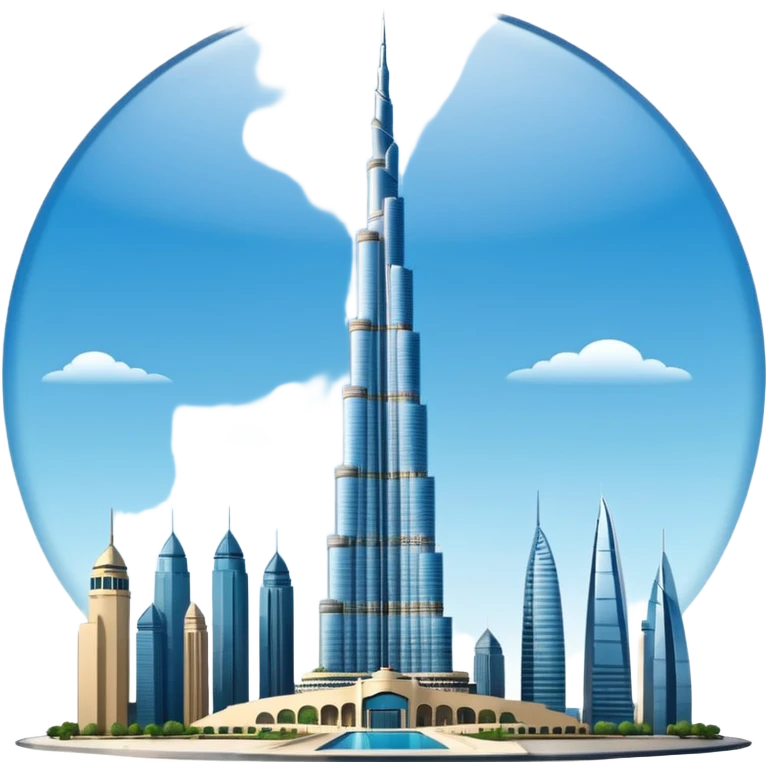 burj khalifa emoji