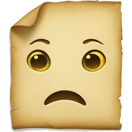 parchment emoji