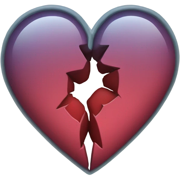 half of heart  emoji