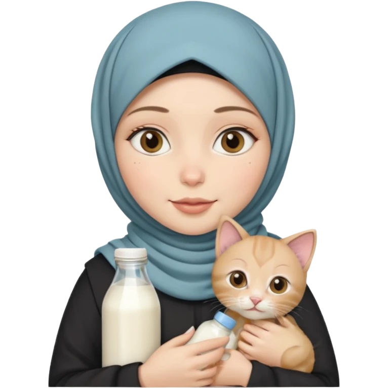 🐱🍼🧕 emoji