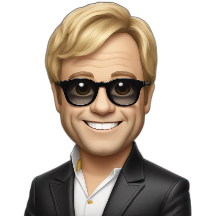 elton john emoji