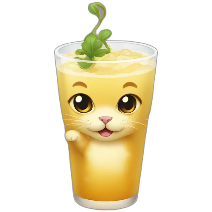 cat drink vine emoji