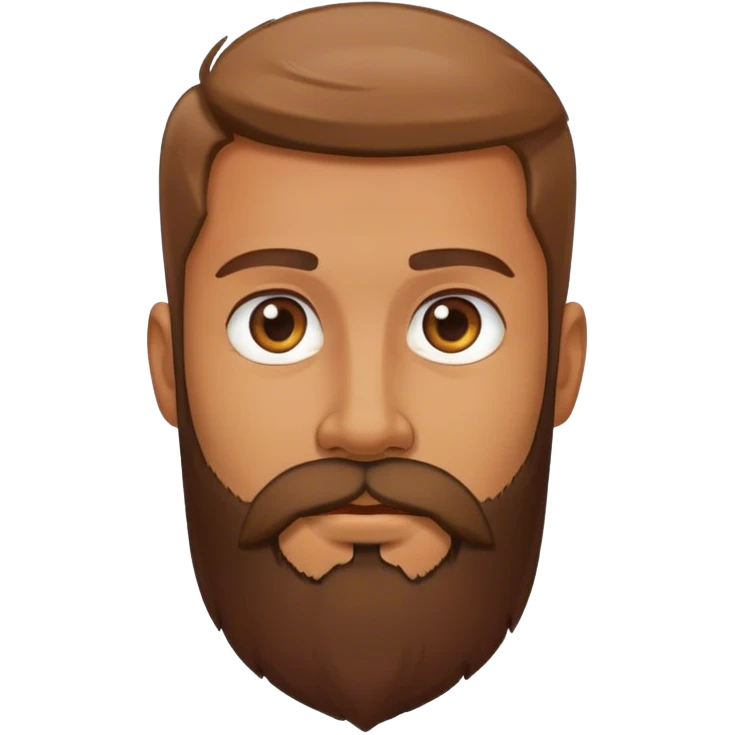 Veterinary man with beard emoji