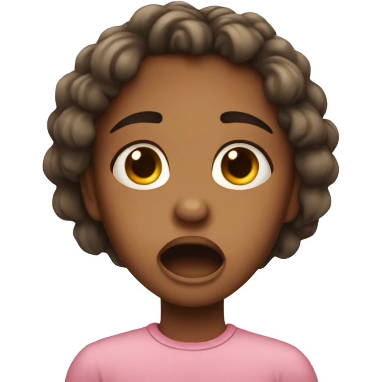 Girl crying emoji