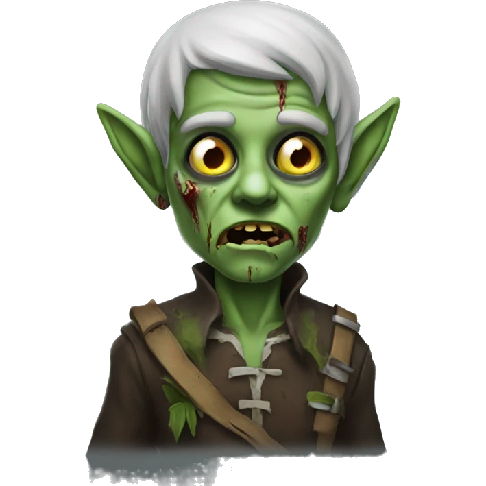 zombie elf emoji
