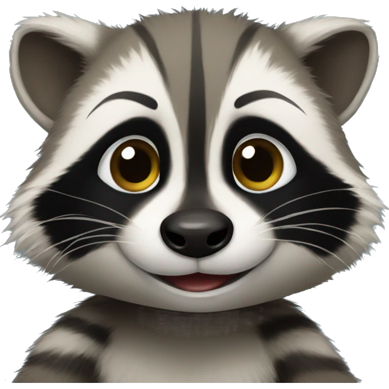 baby raccoon emoji