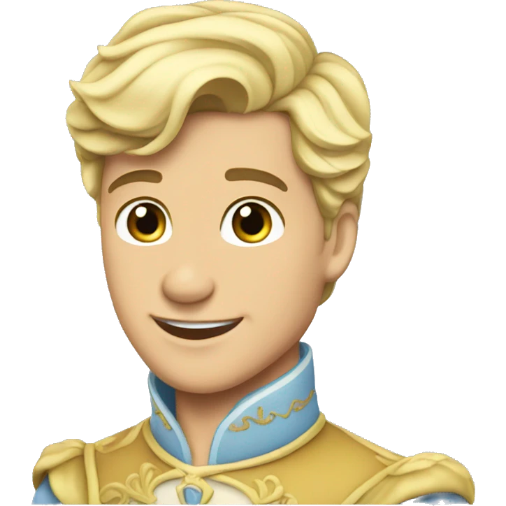 Prince Charming Cinderella  emoji