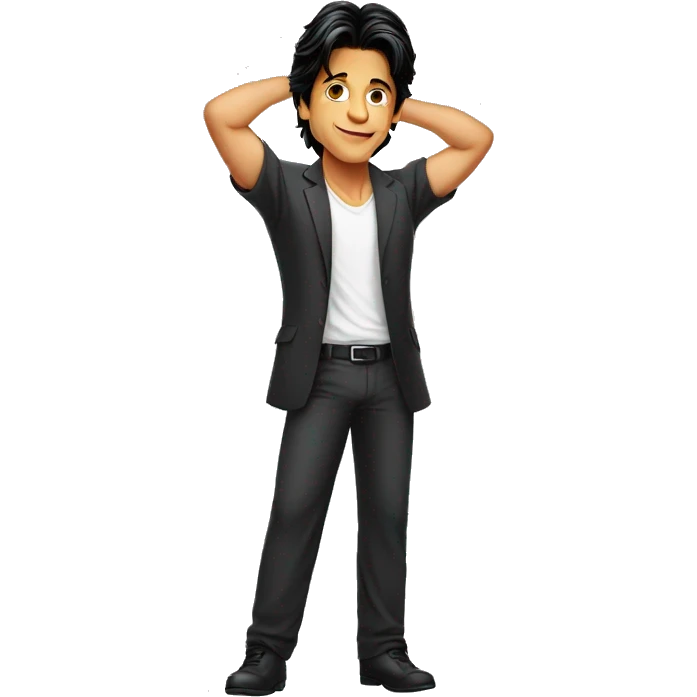 Shahrukh Khan pose emoji