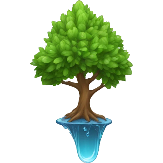 drop tree emoji