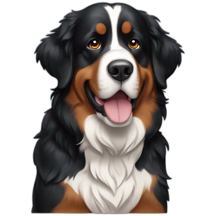 bernese mountain dog emoji