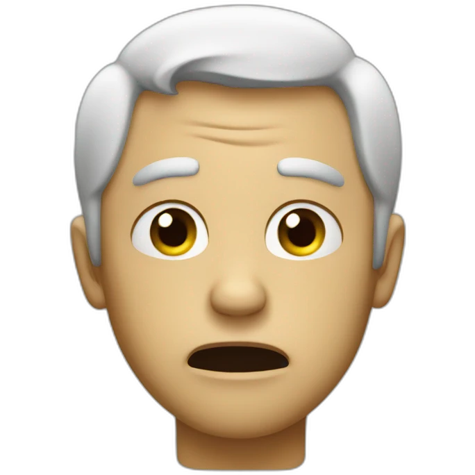 Man crying emoji