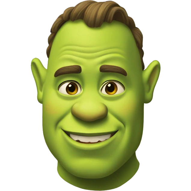 Shrek in love emoji