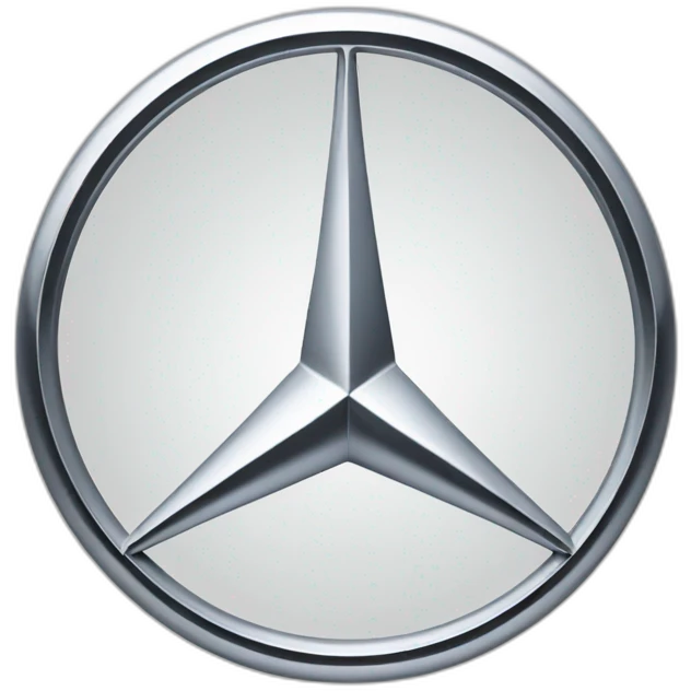 Mercedes-Benz logo emoji