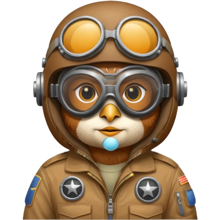 pilot owl emoji