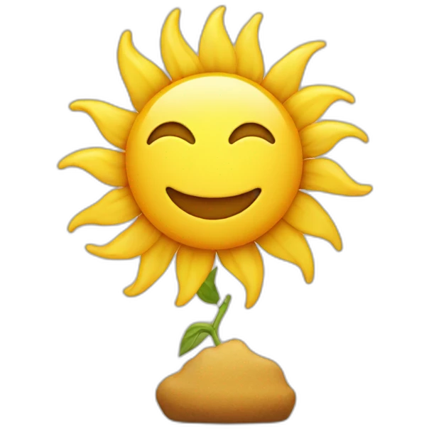 Morning sunshince emoji