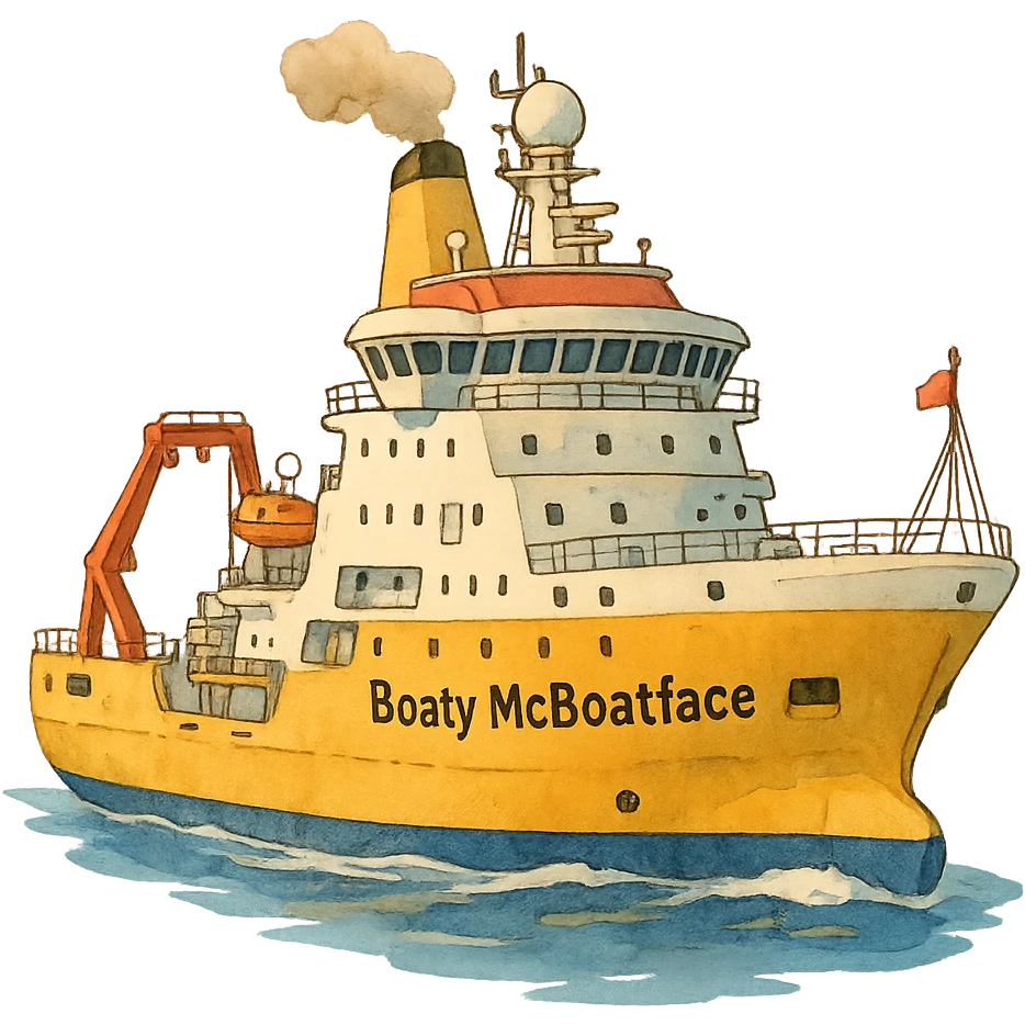 Boaty McBoatface emoji