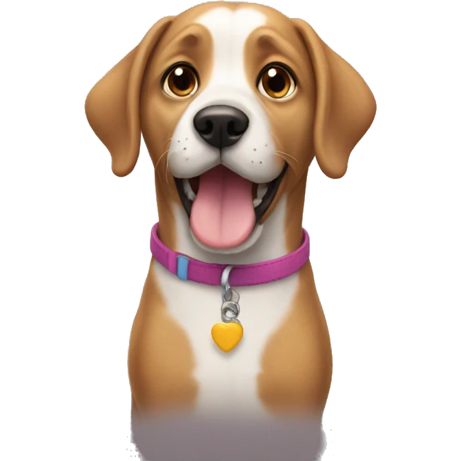 Gay dog emoji
