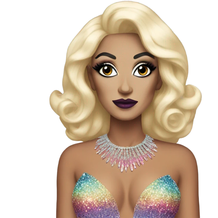 drag queen makeup emoji