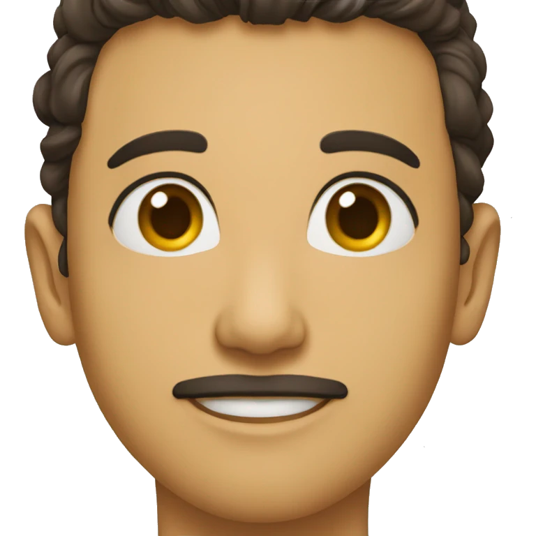 رجل يشرب عصير البرتقال emoji