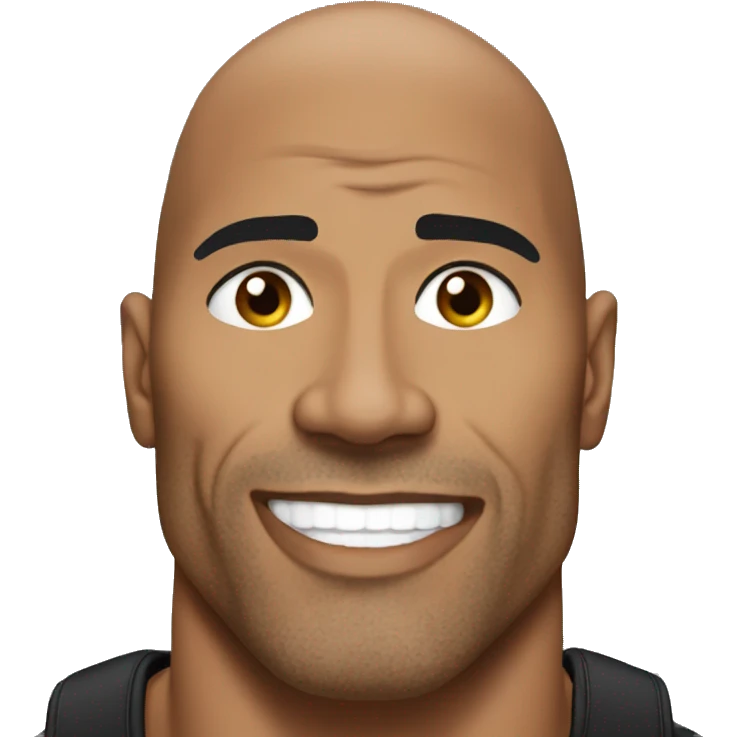 The Rock emoji