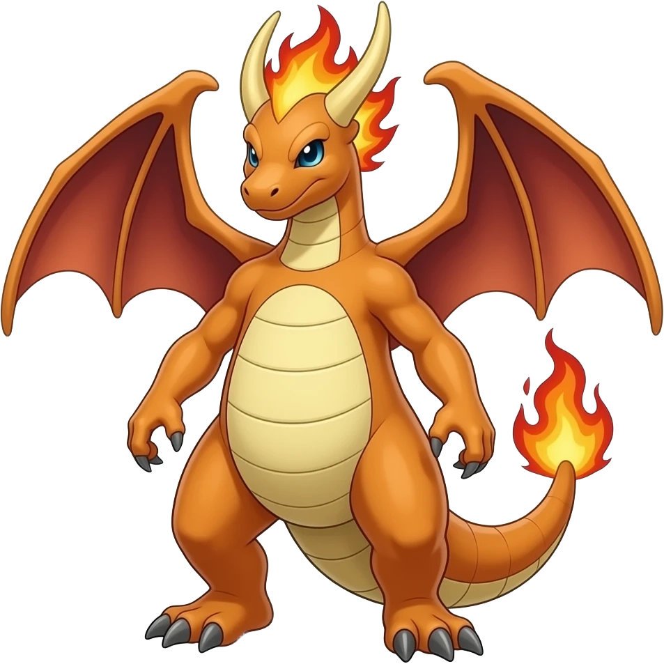 Guilmon-Flamedramon-Vernid-animal-hybrid-creature, full body emoji