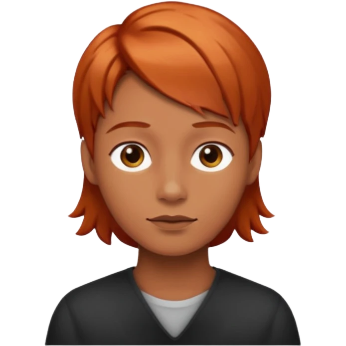 Persona lacia cobriza emoji
