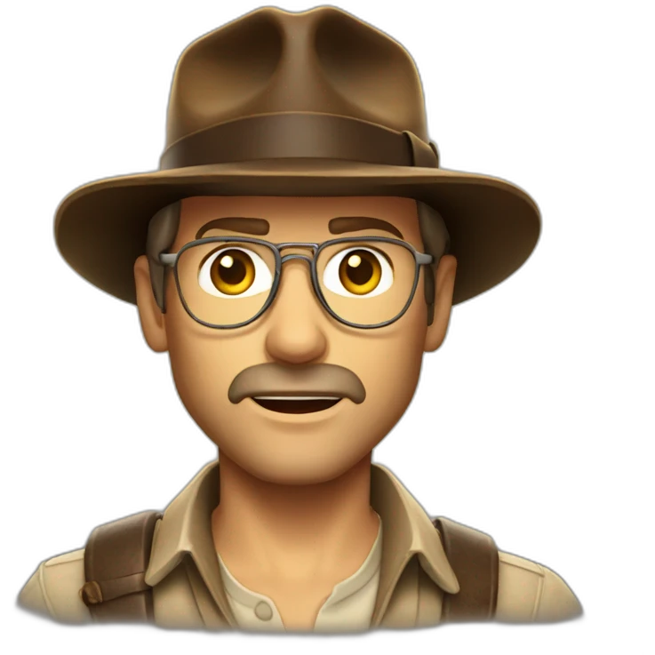 Indiana jones emoji