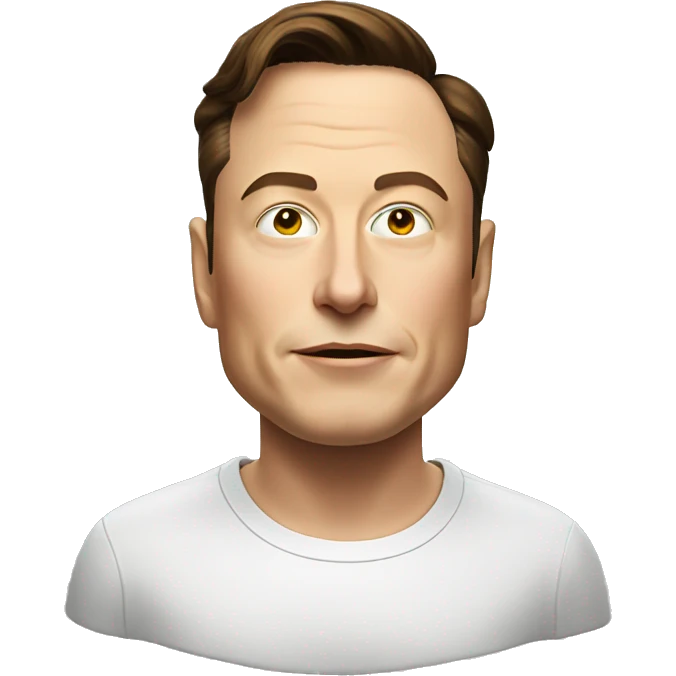 head of elon musk emoji