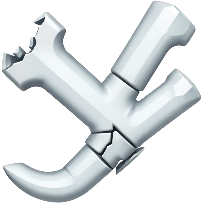 Broken bone  emoji