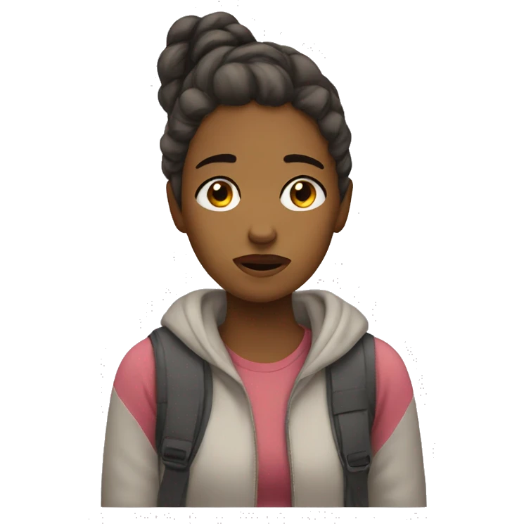 tired girl emoji