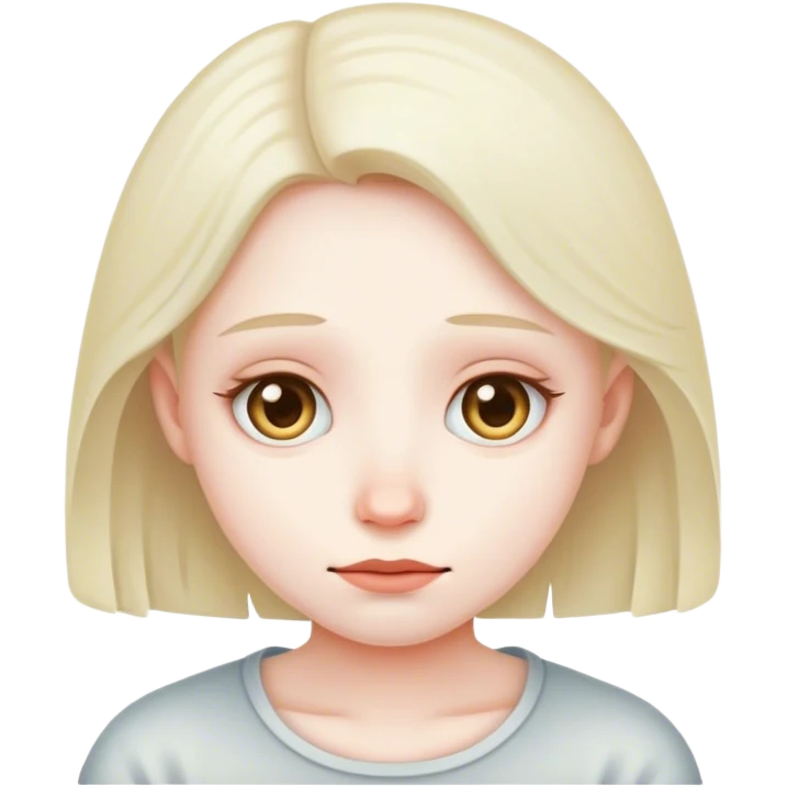 Shy emoji