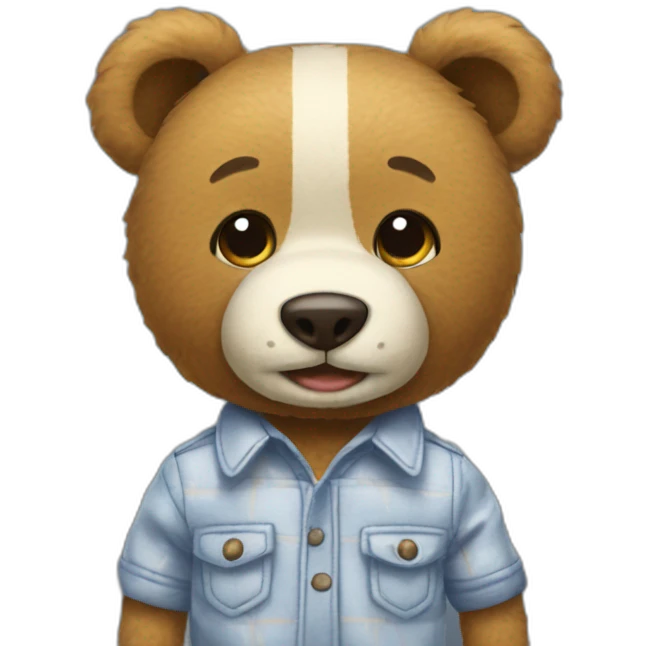 Tommy Teddy clothe emoji