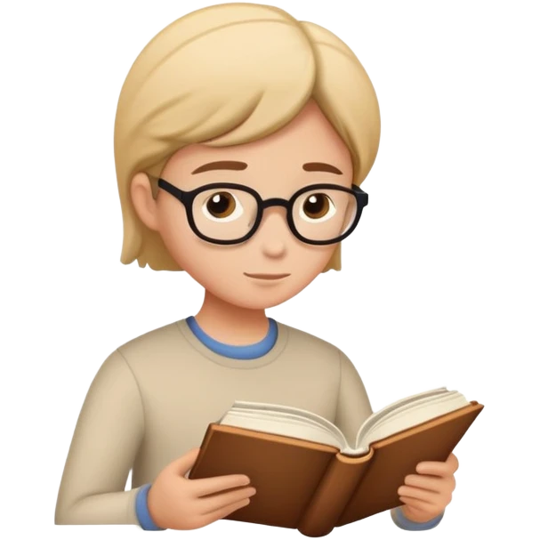 reading a book emoji