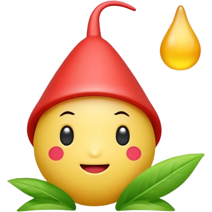 pikmin character, emoji style emoji