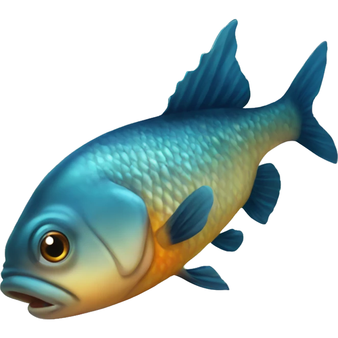 Dyaphonized fish emoji