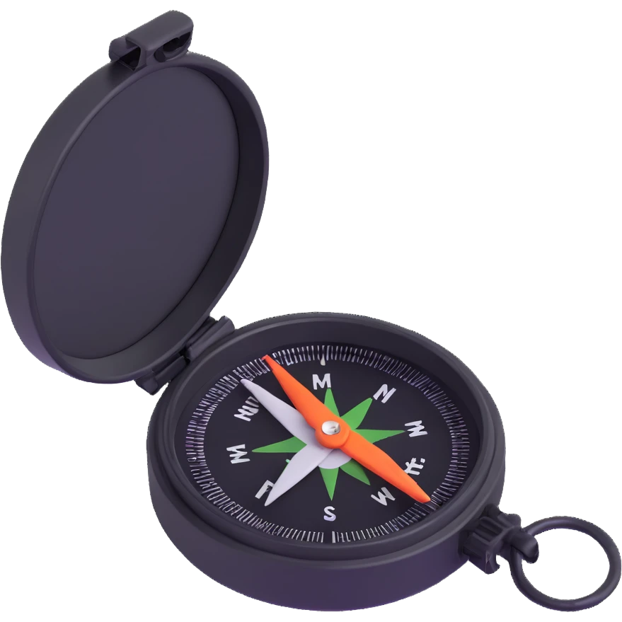 military tactical compass emoji