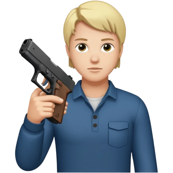 Cara con una clok19 emoji