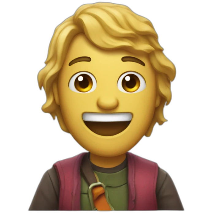 Duendecito parecido a lumpalumpa emoji