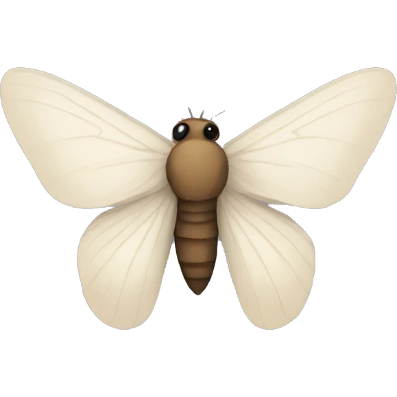 Timothy moth emoji