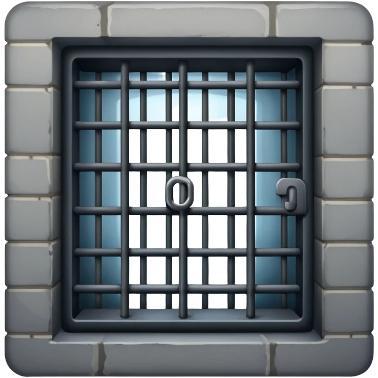 prison cell emoji
